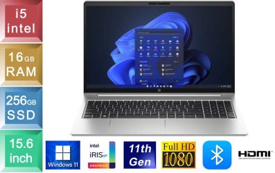 HP ProBook 450 G8 - i5 - 16GB RAM - 256GB SSD