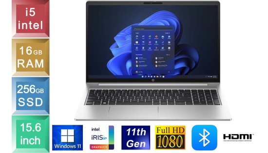 HP ProBook 450 G8 - i5 - 16GB RAM - 256GB SSD