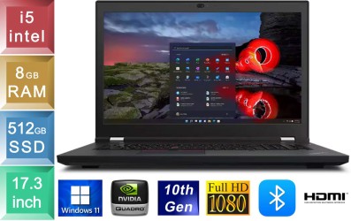 Lenovo ThinkPad P17 - i5 - 8GB RAM - 512GB SSD