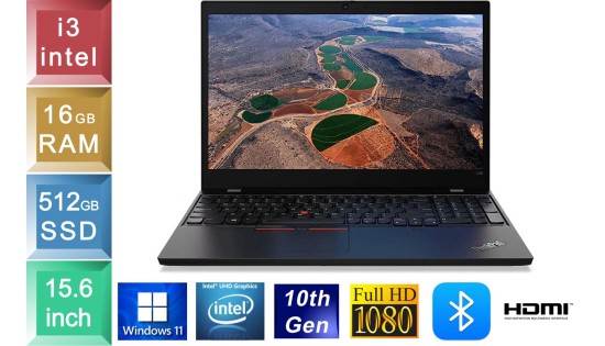 Lenovo Thinkpad L15 Gen 1 - i3 - 16GB RAM - 512GB SSD