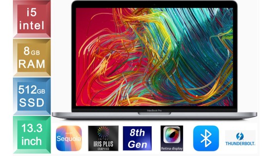 Apple MacBook Pro 13 - i5 - 8GB RAM - 512GB SSD
