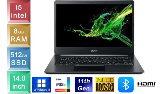 Acer Aspire 5 A514-54 - i5 - 8GB RAM - 512GB SSD
