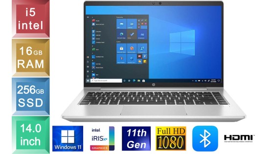 HP ProBook 640 G8 - i5 - 16GB RAM - 256GB SSD