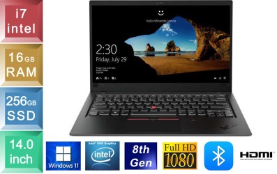 Lenovo ThinkPad X1 Carbon - i7 - 16GB RAM - 256GB SSD