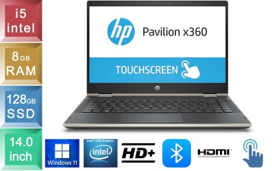 HP Pavilion x360 14 - i5 - 8GB RAM - 128GB SSD - Touch