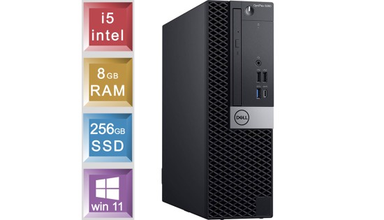 Dell Optiplex 5060 SFF - i5 - 8GB RAM - 256GB SSD
