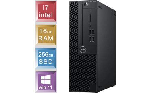 Dell Optiplex 7060 SFF - i7 - 16GB RAM - 256GB SSD