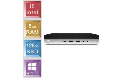 HP MP9 G4 DM - i5 - 8GB RAM - 128GB SSD