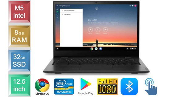 Asus Chromebook C302C - 8GB RAM - 32GB SSD - 12.5" Touch