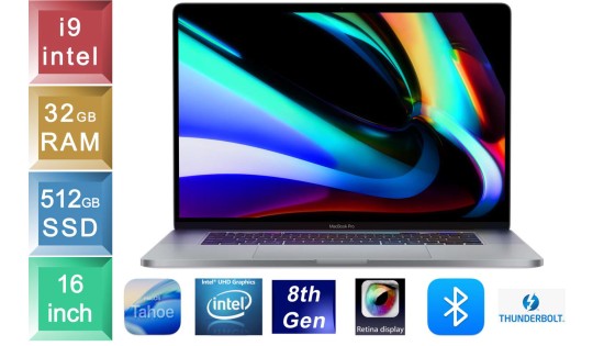 Apple MacBook Pro 16 - i9 - 32GB RAM - 1TB SSD