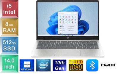 HP Notebook 14s-dq1301ng - i5 - 8GB RAM - 512GB SSD