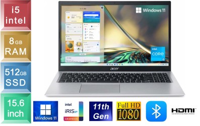 Acer Aspire 5 A515-56 - i5 - 8GB RAM - 512GB SSD