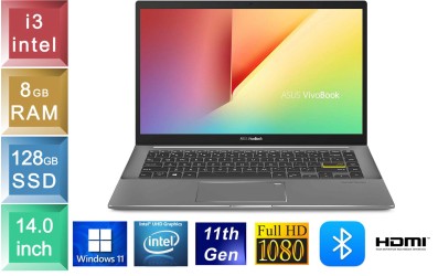 Asus VivoBook S14 S433 - i3 - 8GB RAM - 128GB SSD