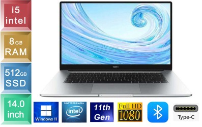 Huawei MateBook D15 - i5 - 8GB RAM - 512GB SSD