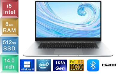 Huawei MateBook D15 - i5 - 8GB RAM - 512GB SSD