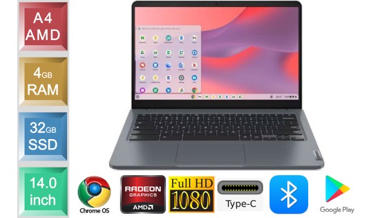 Lenovo Chromebook 14e - 4GB RAM - 32GB SSD