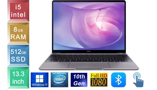 Huawei Matebook 13 - i5 - 8GB RAM - 512GB SSD - Touch