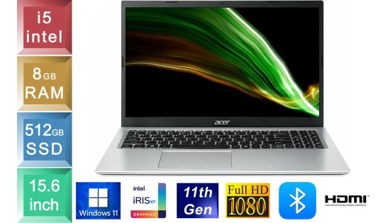 Acer Aspire 3 A315-58 - i5 - 8GB RAM - 512GB SSD