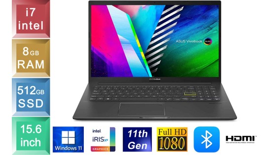 Asus Vivobook 15 K513 - i7 - 8GB RAM - 512GB SSD