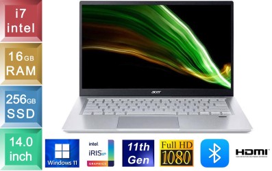 Acer Swift SF314-511 - i7 - 16GB RAM - 256GB SSD