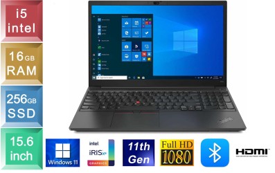 Levovo ThinkPad E15 Gen2 - i5 - 16GB RAM - 256GB SSD