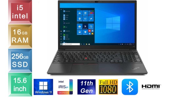 Levovo ThinkPad E15 Gen2 - i5 - 16GB RAM - 256GB SSD