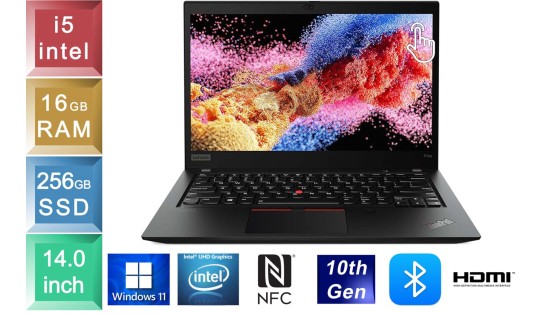 Lenovo ThinkPad T14s Gen1 - i5 - 16GB RAM - 256GB SSD