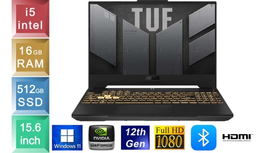 Asus TUF Gaming F15 - i5 - 16GB RAM - 512GB SSD
