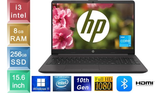 HP 250 G7 - i3 - 8GB RAM - 256GB SSD