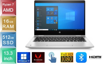 HP ProBook x360 435 G7 - Ryzen 7 - 16GB RAM - 512GB SSD - Touch