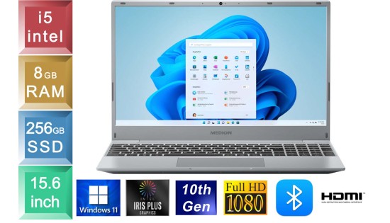 Medion Akoya E15408 - i5 - 8GB RAM - 256GB SSD