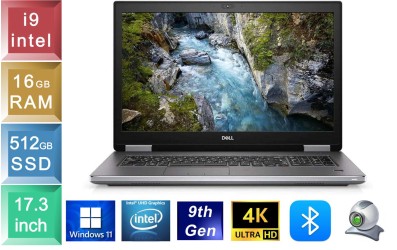 Dell Precision 7740 - i9 - 16GB RAM - 512GB SSD