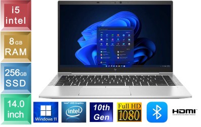 HP Elitebook 840 G7 - i5 - 8GB RAM - 256GB SSD