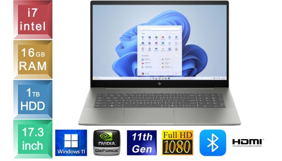 HP ENVY 17-ch1250nd - i7 - 16GB RAM - 1TB SSD