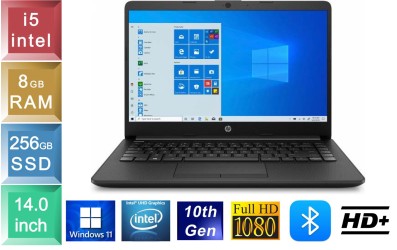 HP Laptop 14-cf3423no - i5 - 8GB RAM - 256GB SSD