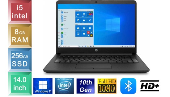 HP Laptop 14-cf3423no - i5 - 8GB RAM - 256GB SSD