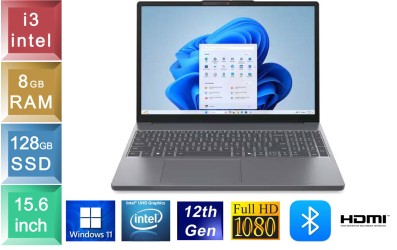 Lenovo IdeaPad 3 15IAU7 - i3 - 8GB RAM - 128GB SSD