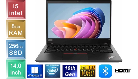 Lenovo Thinkpad T14 Gen 1 - i5 - 8GB RAM - 256GB SSD