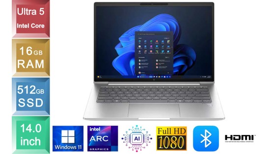 HP EliteBook 640 G11 - Ultra 5 -16Gb RAM - 512GB SSD