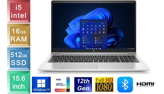 HP ProBook 450 G9 - i5 - 16GB RAM - 512GB SSD