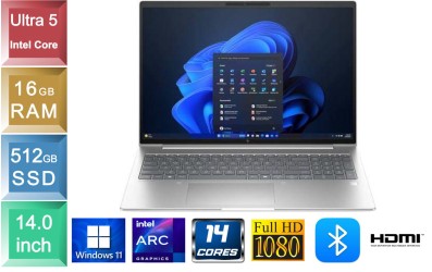 HP EliteBook 6 G1i - Ultra 5 -16Gb RAM - 512GB SSD