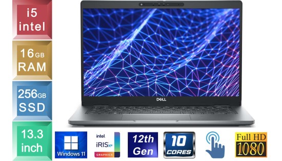 Dell Latitude 5330 - i5 - 16GB RAM - 256GB SSD - Touch