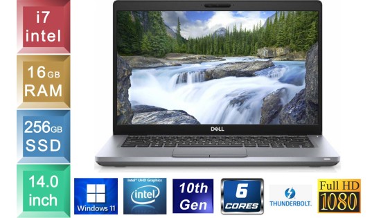 Dell Latitude 5411 - i7 - 16GB RAM - 256GB SSD