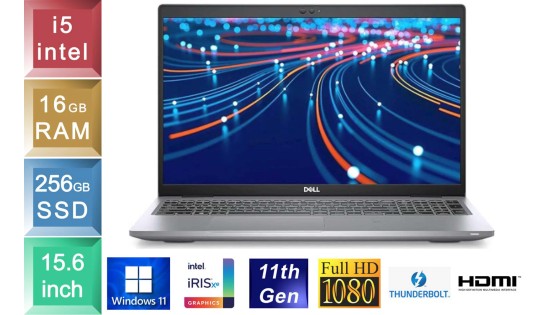 Dell Latitude 5520 - i5 - 16GB RAM - 256GB SSD