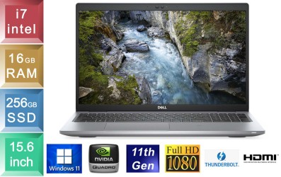 Dell Precision 3560 - i7 - 16GB RAM - 256GB SSD
