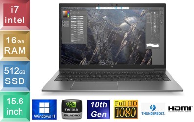 HP ZBook Firefly 15 G7 - Ryzen 7 - 16 GB RAM - 512GB SSD