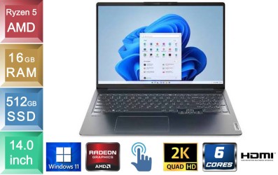 Lenovo IdeaPad 5 Pro - Ryzen 5 - 16GB RAM - 512GB SSD - Touch