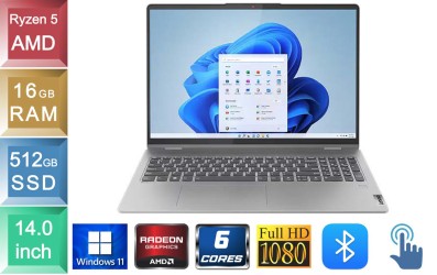 Lenovo IdeaPad Flex 5 - Ryzen 5 - 16GB RAM - 512GB SSD - Touch
