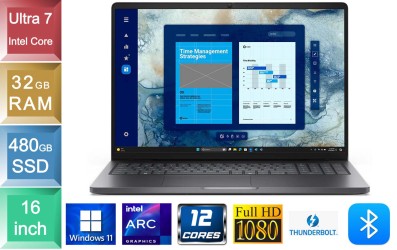Dell Pro 16 PC16250 - Ultra 7 - 32GB RAM - 512GB SSD