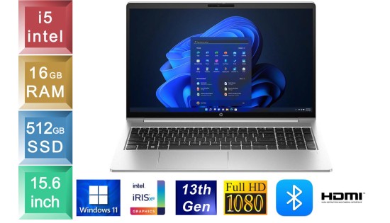 HP ProBook 450 G10 - i5 - 16GB RAM - 512GB SSD